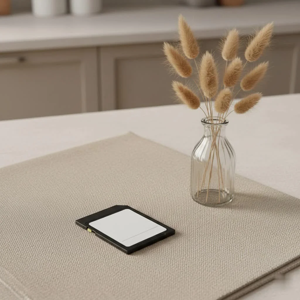 SD card with write-protect switch