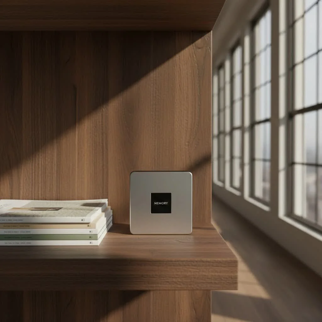 Memory card reader connected to a laptop